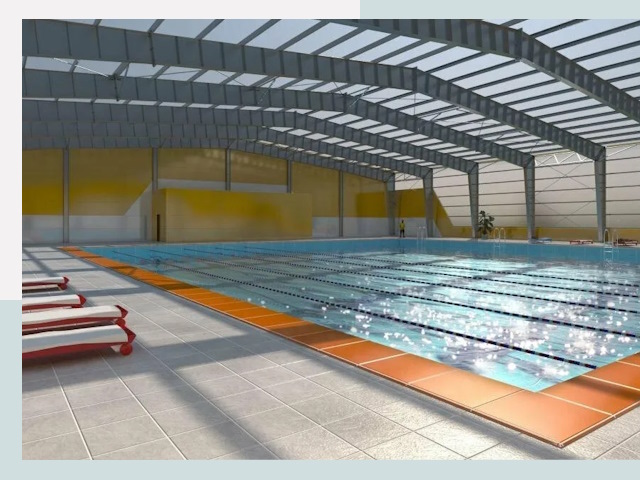 Строительство крытых бассейнов в Сасове