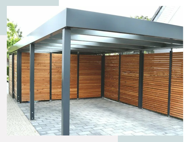 Навесы для парковки в Сасове