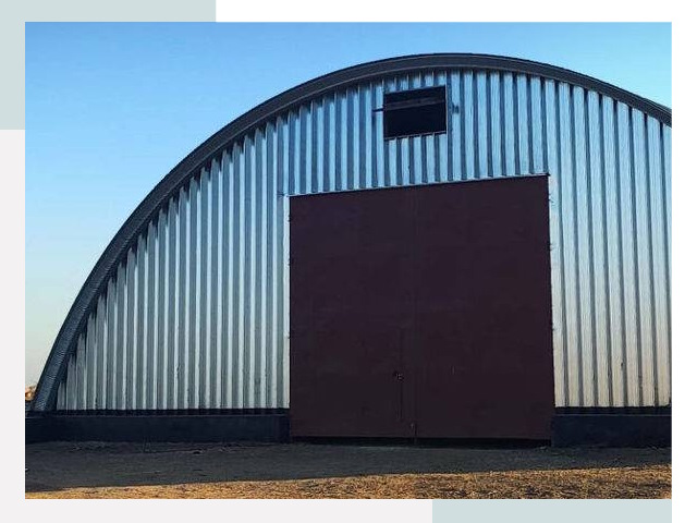 Бескаркасные ангары в Сасове