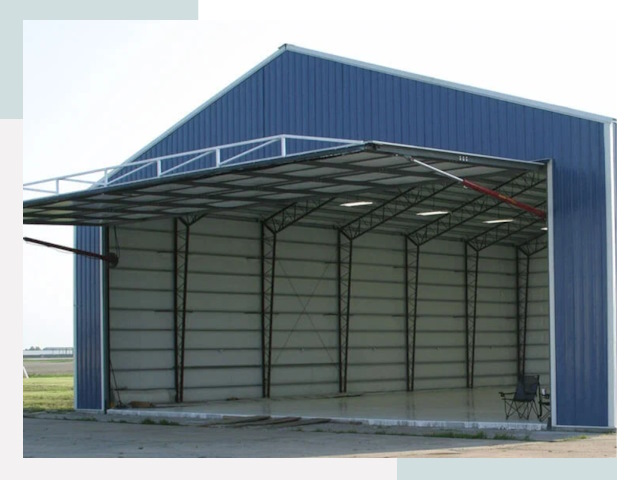 Прямо стенные ангары в Сасове