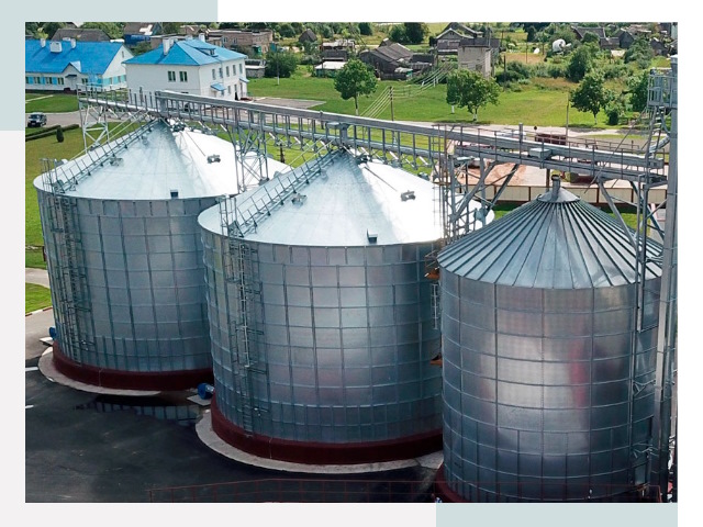 Металлические силосы в Сасове