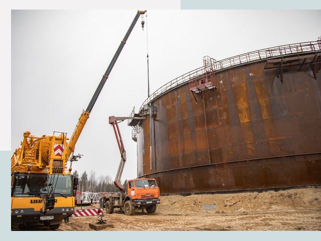 Монтаж резервуаров в Сасове от 606 руб. за м³