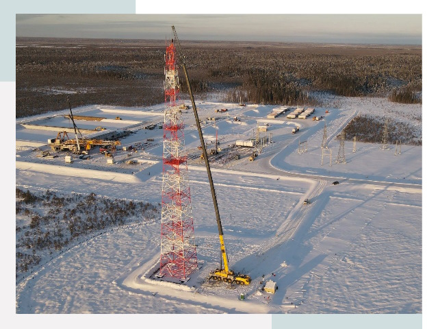 Мачты связи в Сасове