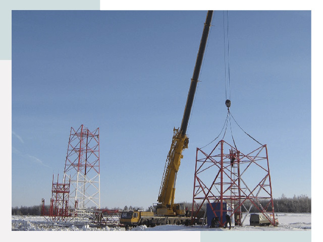 Монтаж вышек связи в Сасове