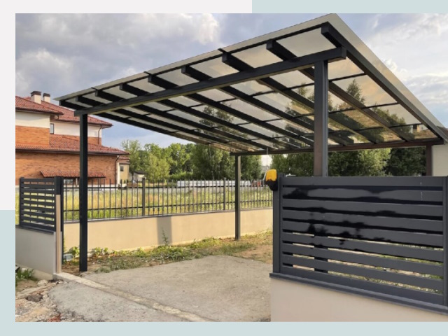 Металлические навесы в Сасово от 606 руб. за м²