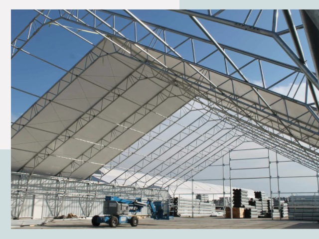 Каркасно-тентовые сооружения от СтальСтрой-Ссв по цене 606 руб.