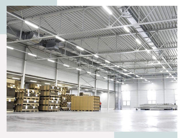 Освещение ангаров в Сасове