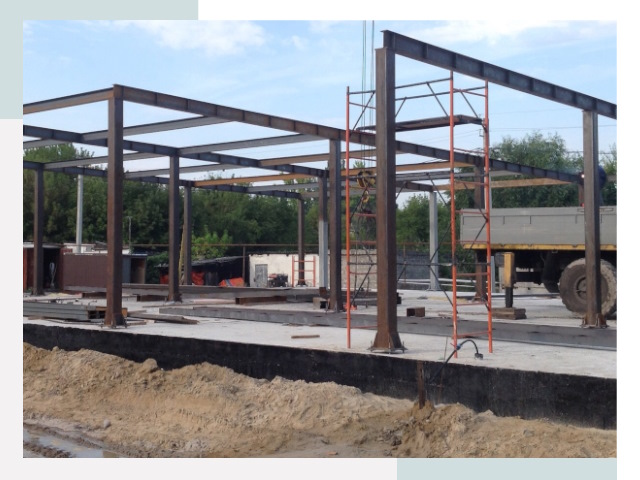 Фундамент для ангаров в Сасове