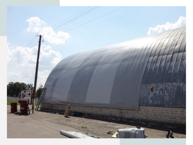 Ремонт ангаров в Сасове