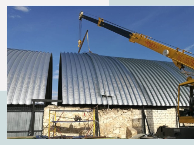 Реконструкция ангаров в Сасове от 606 руб.