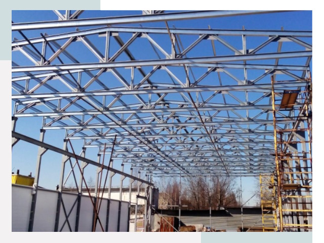 Металлокаркасы для складов в Сасове